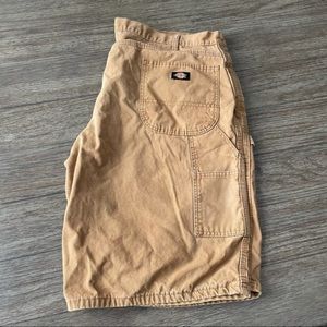 Dickies Men's Khaki/Tan Cargo Shorts